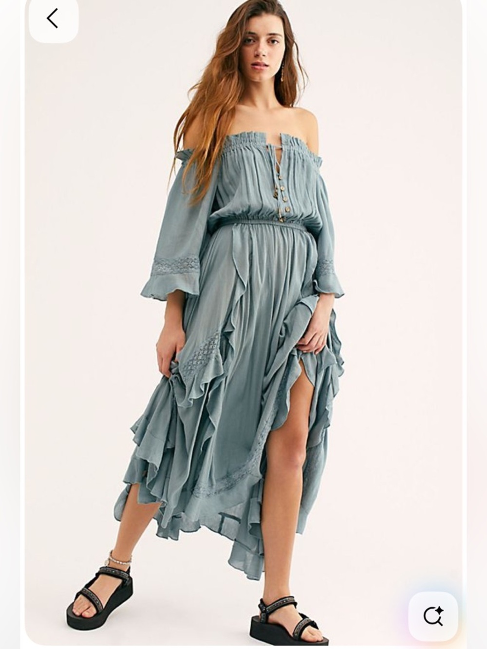 Free People Bliss Beach Maxi dress